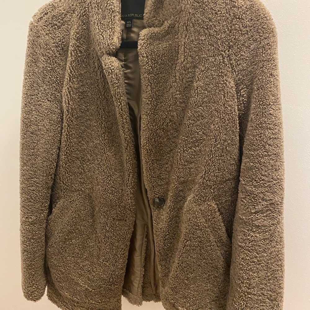 Banana Republic Teddy Jacket